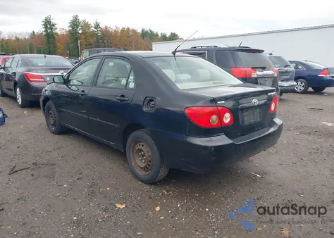 2006 Toyota Corolla Le из США, поврежденный, VIN 2T1BR32E76C692121
